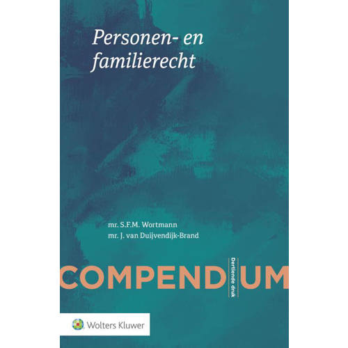 Compendium Van Het Personen En Familierecht Sfm Wortmann En J Duijvendijk Brand huismerk kopen in de aanbieding