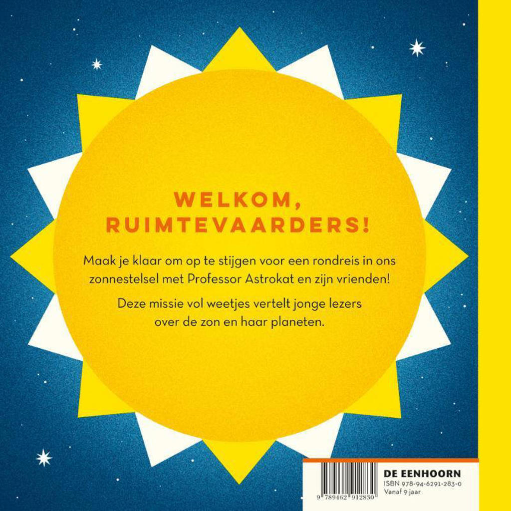 Dominic Walliman Professor Astrokat en het zonnestelsel wehkamp