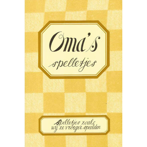 Omas Spelletjes Set Van 3 huismerk kopen in de aanbieding