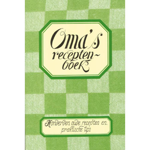 Omas Receptenboek Set Van 3 huismerk kopen in de aanbieding