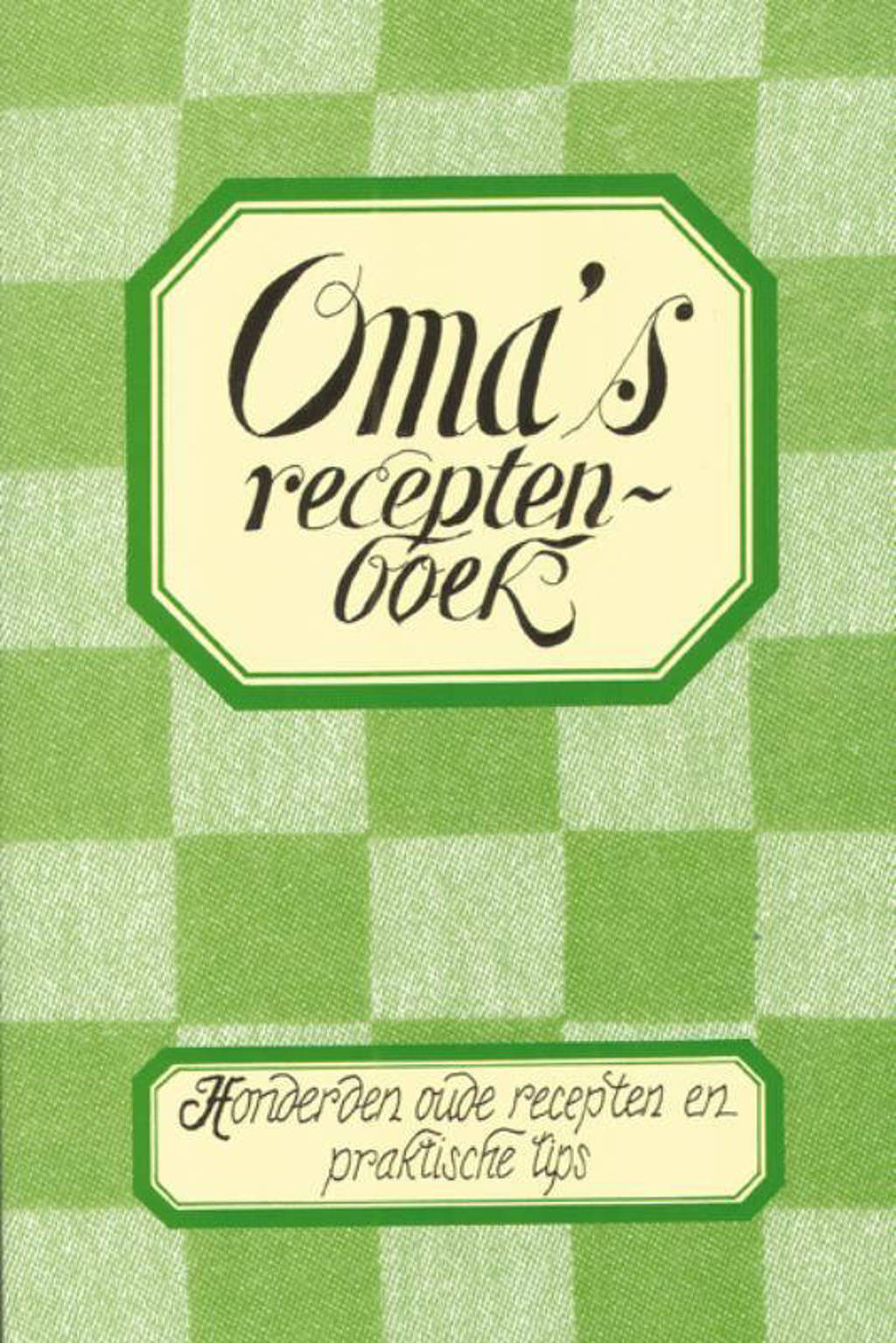 Oma's receptenboek (set van 3)