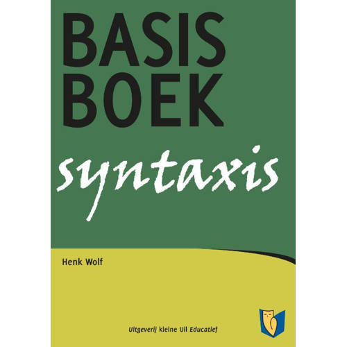 Basisboek Syntaxis Henk Wolf huismerk kopen in de aanbieding Basisboek Syntaxis Henk Wolf huismerk kopen in de aanbieding