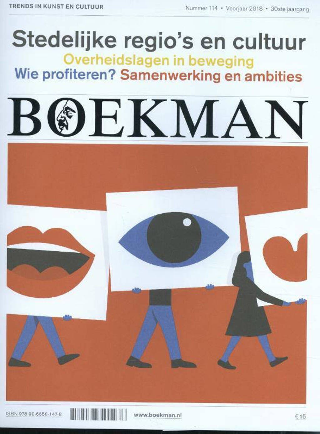 Boekman: Stedelijke regio's en cultuur 114
