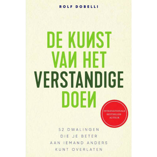 De Kunst Van Het Verstandige Doen Rolf Dobelli huismerk kopen in de aanbieding