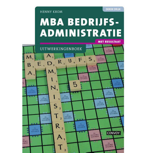 Mba Bedrijfsadministratie Uitwerkingenboek Henny Krom huismerk kopen in de aanbieding