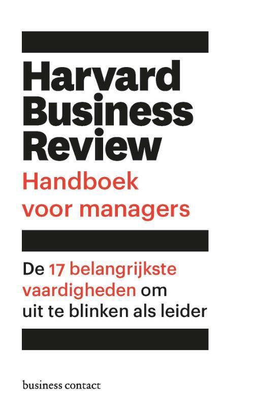 Harvard Business Review Harvard Business Review Handboek Voor Managers ...