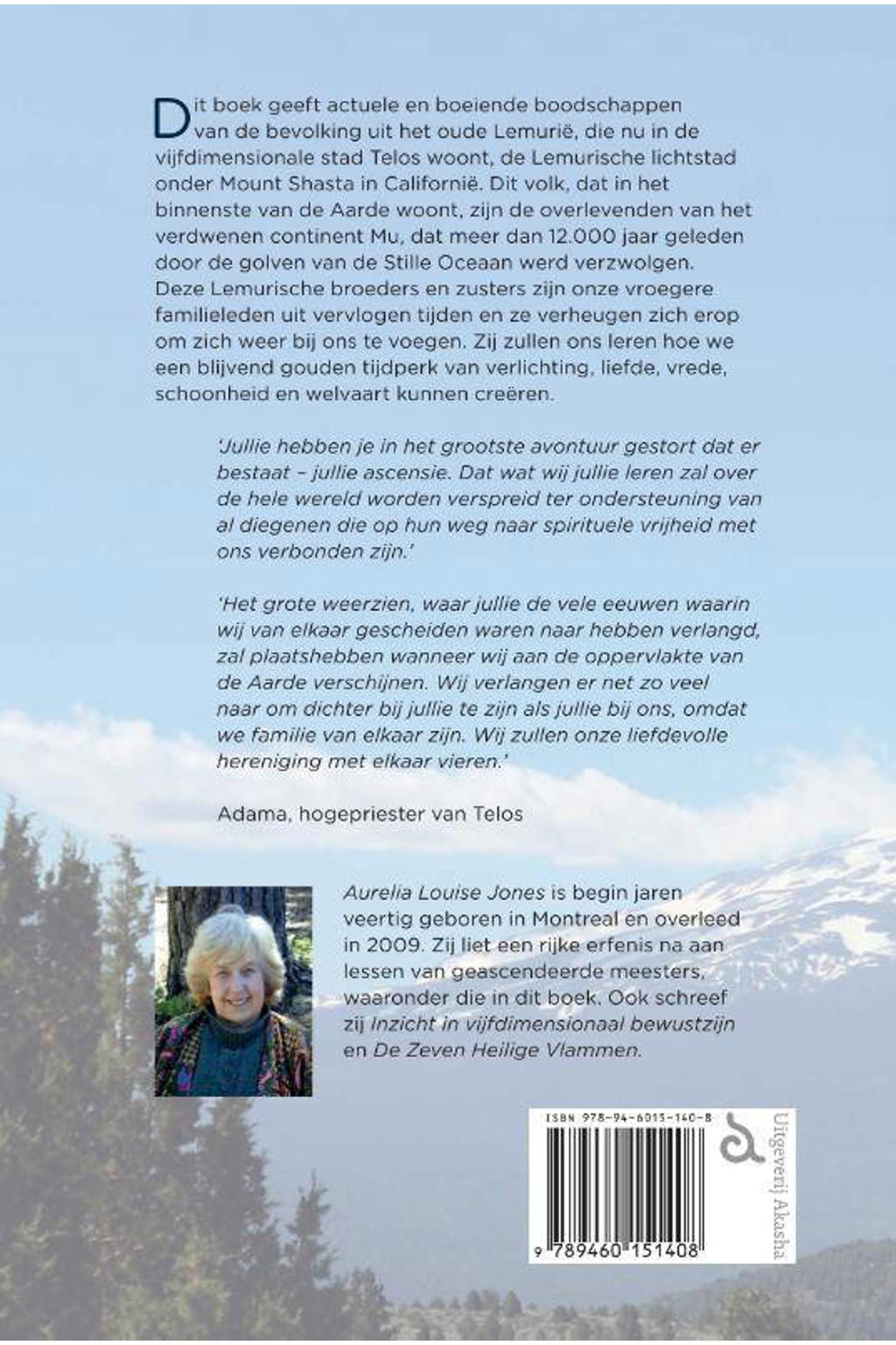 Aurelia Louise Jones Telos Onthullingen over het Nieuwe Lemurië wehkamp