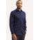 Michaelis slim fit strijkvrij overhemd donkerblauw