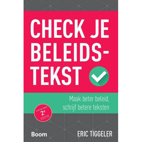 Check Je Beleidstekst Eric Tiggeler huismerk kopen in de aanbieding