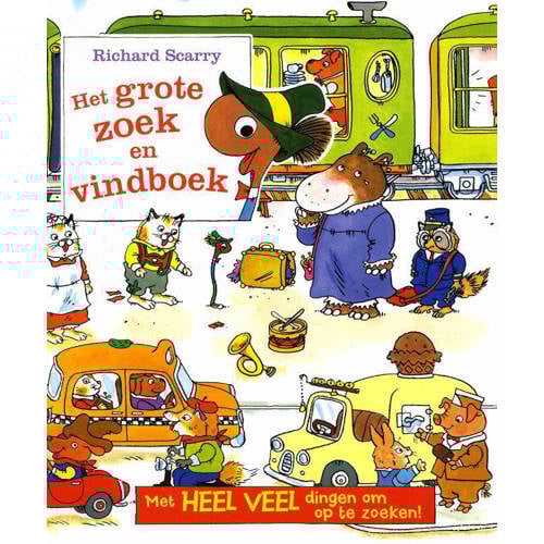 Het Grote Zoek En Vindboek Richard Scarry huismerk kopen in de aanbieding