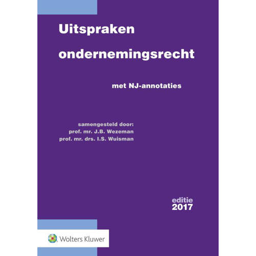 Uitspraken Ondernemingsrecht 2017 huismerk kopen in de aanbieding