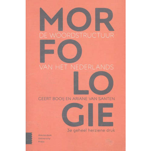 Morfologie Geert Booij En Ariane Van Santen huismerk kopen in de aanbieding