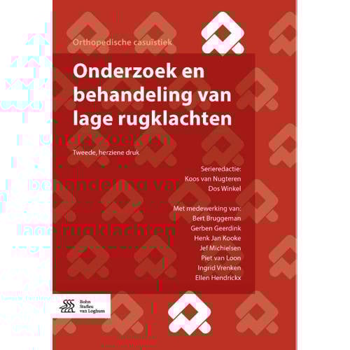 Orthopedische Casuistiek Onderzoek En Behandeling Van Lage Rugklachten Koos Nugteren En Dos Winkel huismerk kopen in de aanbieding Orthopedische Casuistiek Onderzoek En Behandeling Van Lage Rugklachten Koos Nugteren En Dos Winkel huismerk kopen in de aanbieding