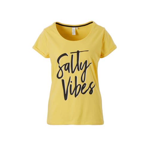 Whkmps Beachwave T Shirt Met Tekstopdruk whkmps beachwave kopen in de aanbieding