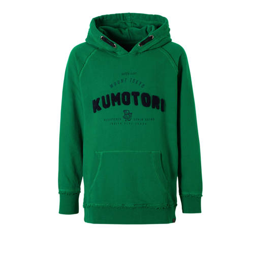 Indian Blue Jeans Hoodie Groen indian blue jeans kopen in de aanbieding