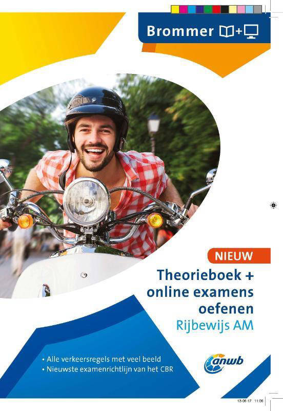 ANWB Theorieboek+online Examens Oefenen Rijbewijs AM - Brommer | Wehkamp