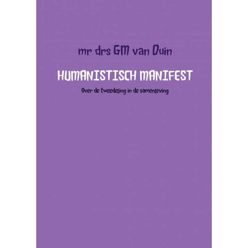 Humanistisch Manifest Gm Van Duin huismerk kopen in de aanbieding