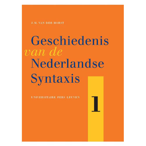 Geschiedenis Van De Nederlandse Syntaxis Jm Vander Horst huismerk kopen in de aanbieding