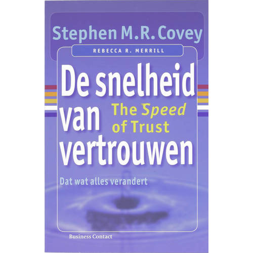 De Snelheid Van Vertrouwen Stephen Mr Covey huismerk kopen in de aanbieding