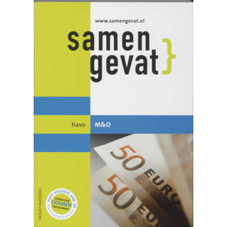 Samengevat Havo M&O - A. Maurer