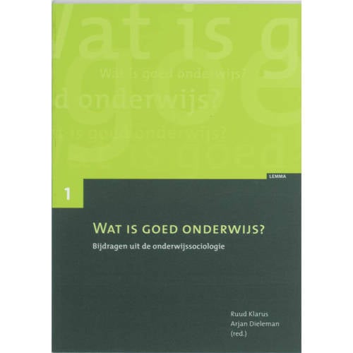 Wat Is Goed Onderwijs Is huismerk kopen in de aanbieding
