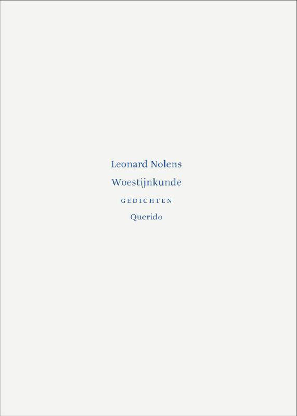 Woestijnkunde - Leonard Nolens