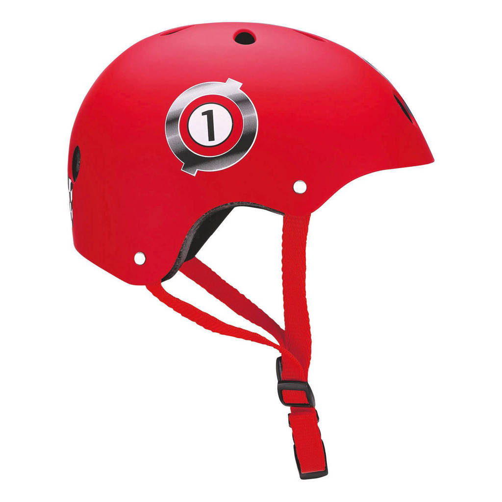 Globber Racing junior skatehelm (48-51 cm), Rood