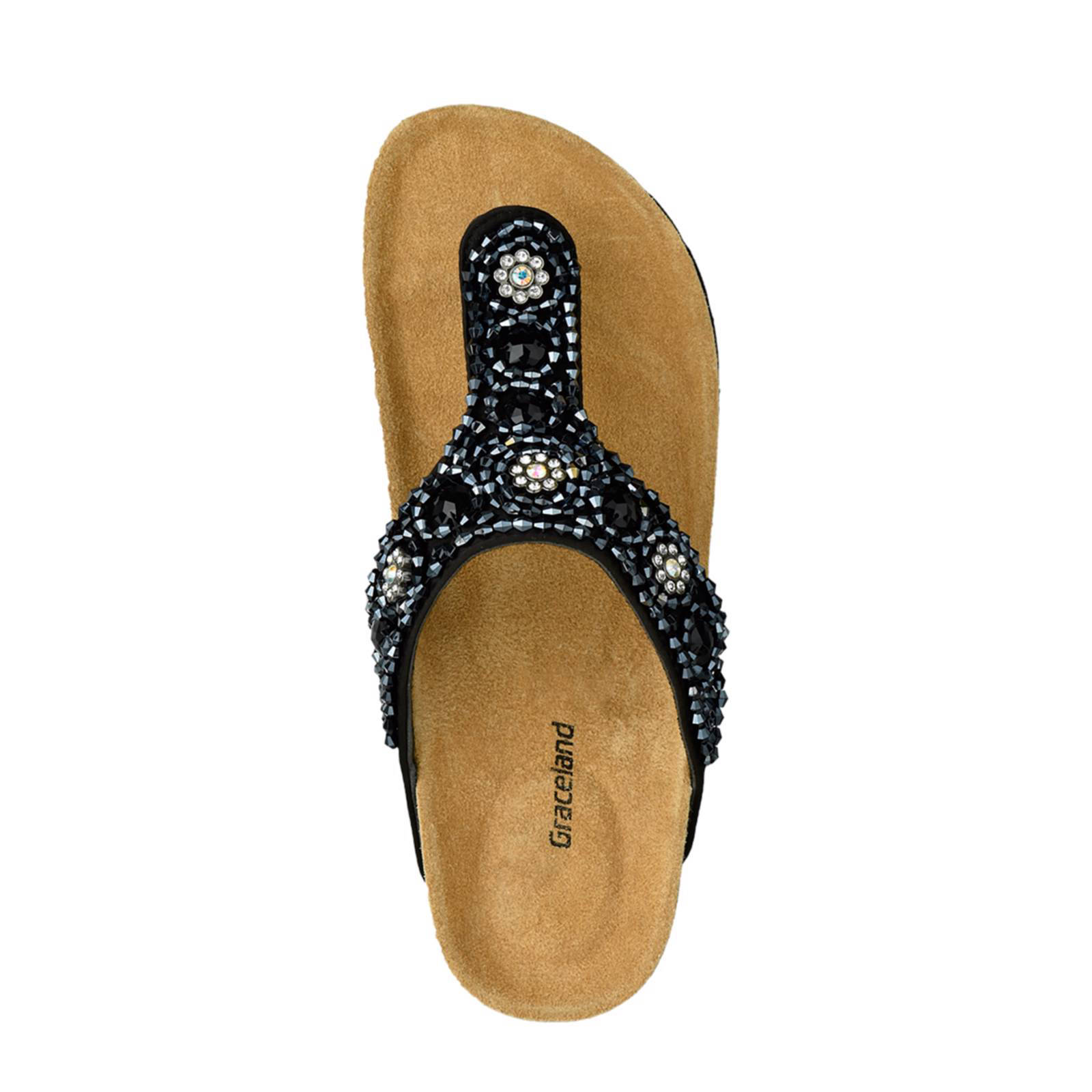 Slippers dames van online haren