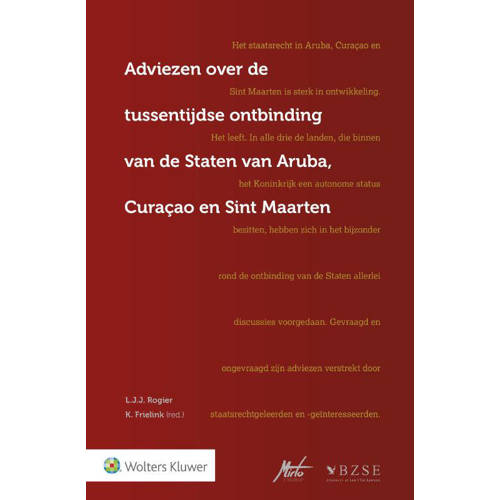Adviezen Tussentijdse Ontbinding Staten Van Aruba Curacao En Sint Maarten huismerk kopen in de aanbieding