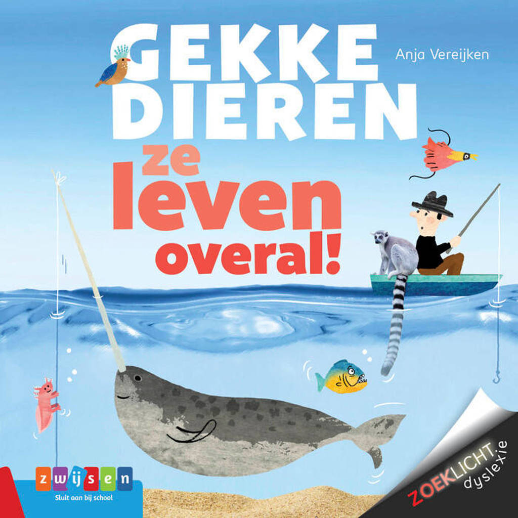 Zoeklicht dyslexie: Gekke dieren, ze leven overal! - Anja Vereijken