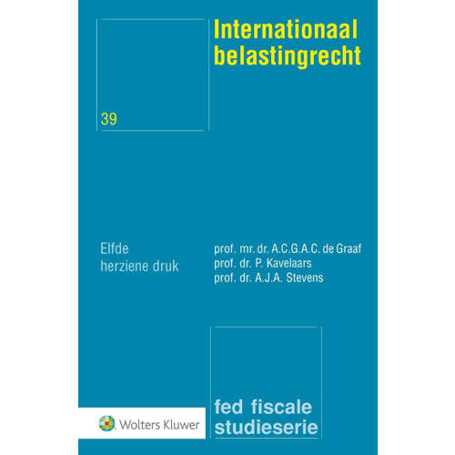 Fed Fiscale Studieserie Internationaal Belastingrecht Acgac De Graaf P Kavelaars En Aja Stevens huismerk kopen in de aanbieding Fed Fiscale Studieserie Internationaal Belastingrecht Acgac De Graaf P Kavelaars En Aja Stevens huismerk kopen in de aanbieding