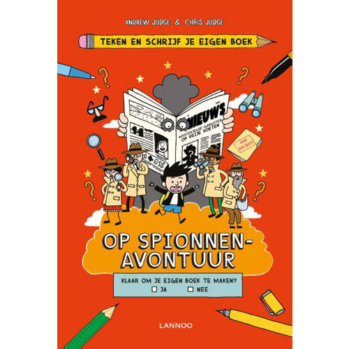 Teken En Schrijf Je Eigen Boek En Je Op Spionnenavontuur Andrew Judge En Chris huismerk kopen in de aanbieding
