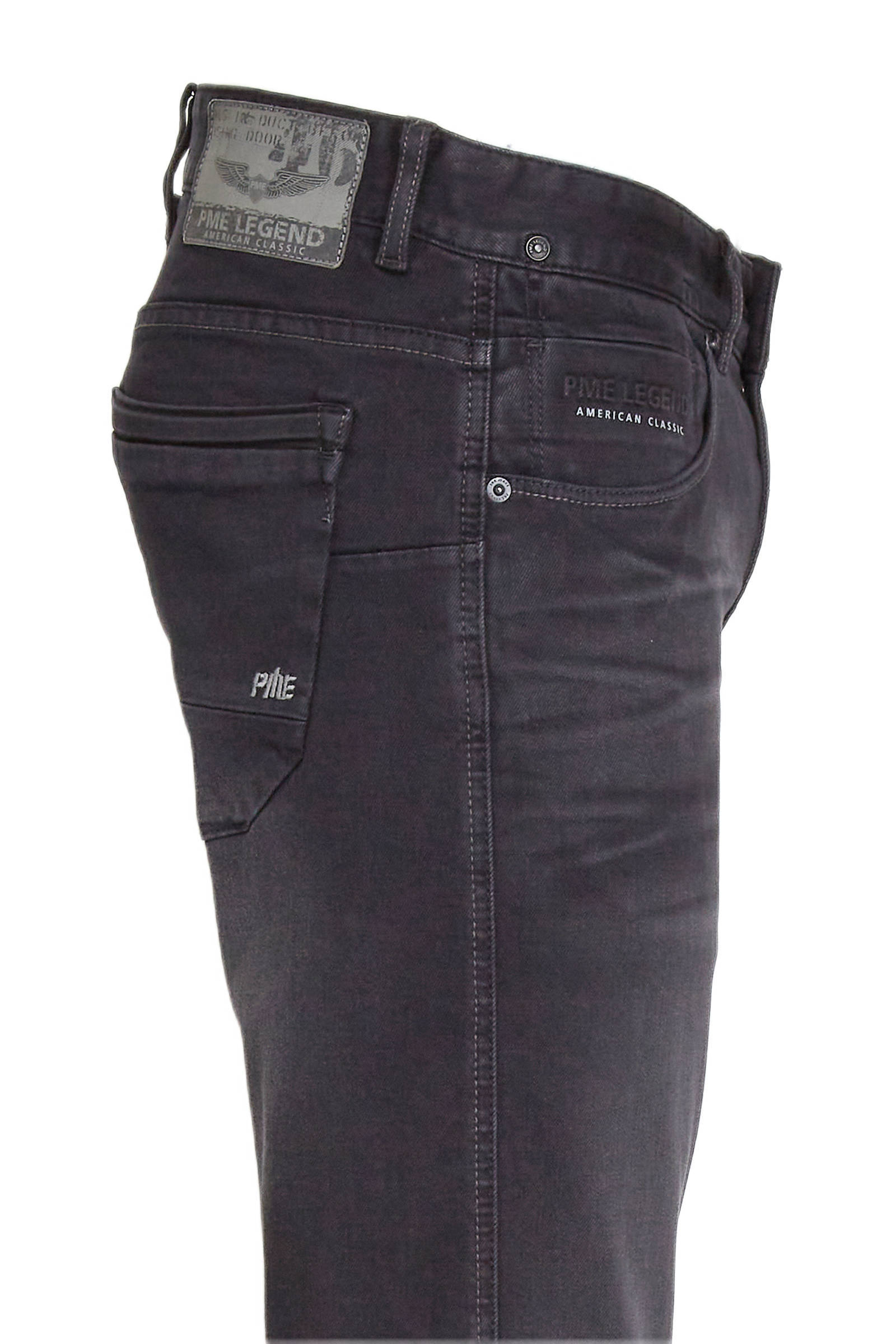 PME Legend slim straight fit jeans Nightflight zwart | wehkamp