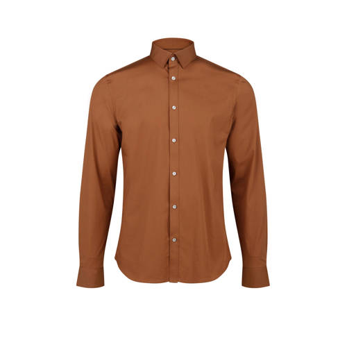 We Fashion Slim Fit Overhemd Bruin we fashion kopen in de aanbieding We Fashion Slim Fit Overhemd Bruin we fashion kopen in de aanbieding