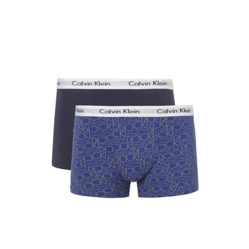 Calvin Klein Underwear Boxershort Blauw Set Van 2 calvin klein kopen in de aanbieding