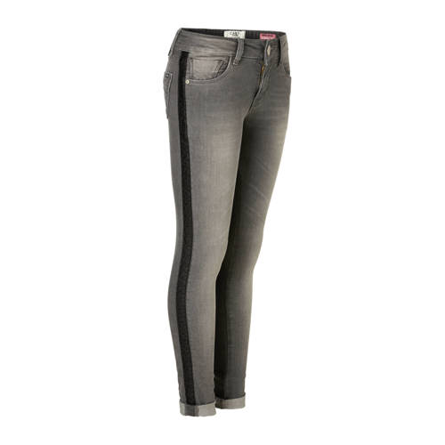 Cars Skinny Jeans Maurelle Met Zijstreep cars kopen in de aanbieding