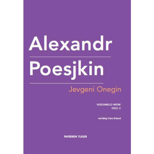 Verzameld Werk Jevgeni Onegin Alexandr Poesjkin huismerk kopen in de aanbieding