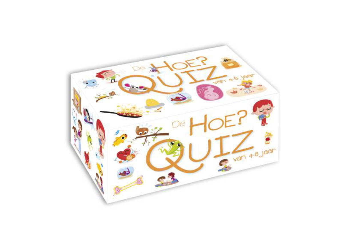Quizbox De Hoe?-Quiz van 4 tot 8 jaar | wehkamp