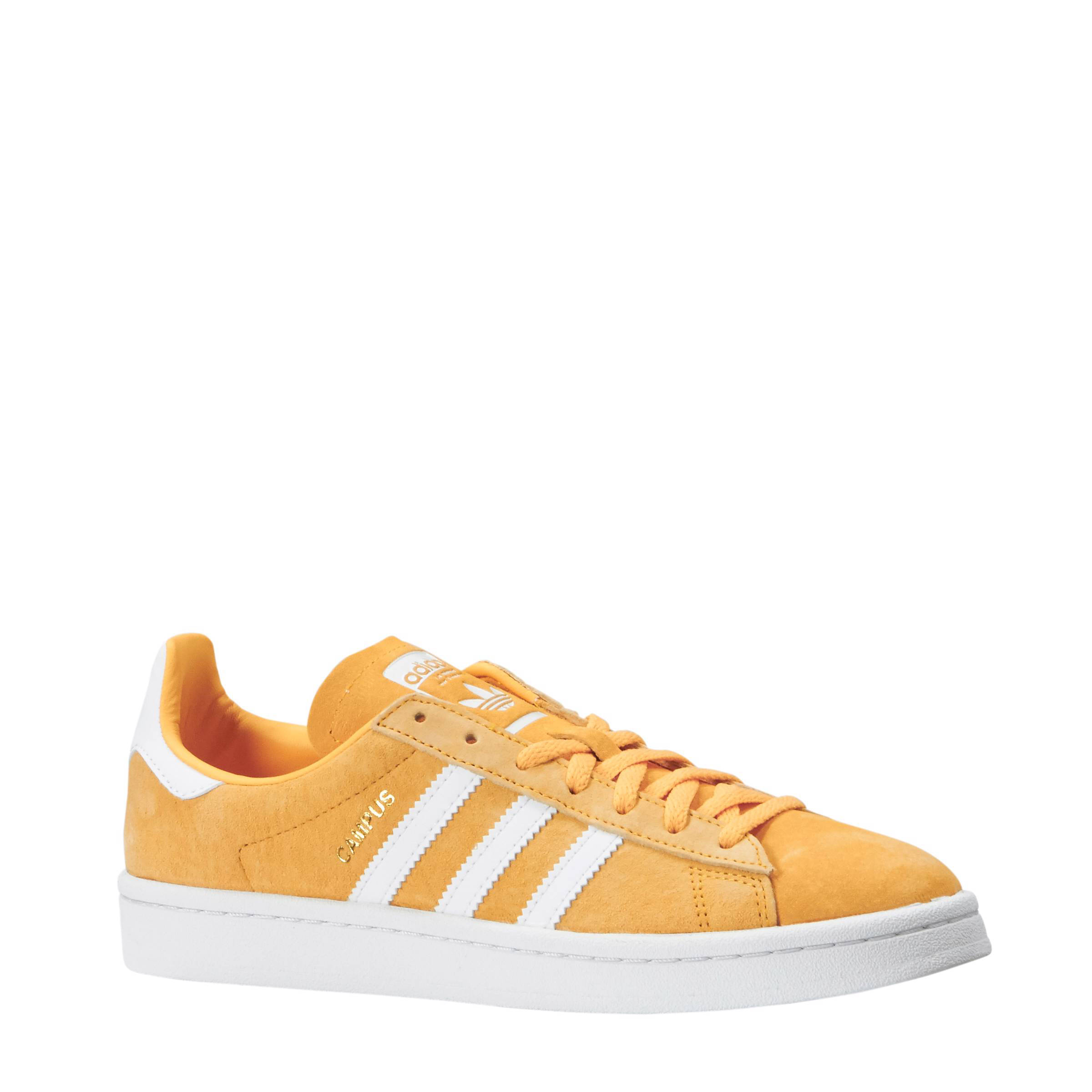 Campus nubuck sneakers okergeel Campus nubuck sneakers okergeel
