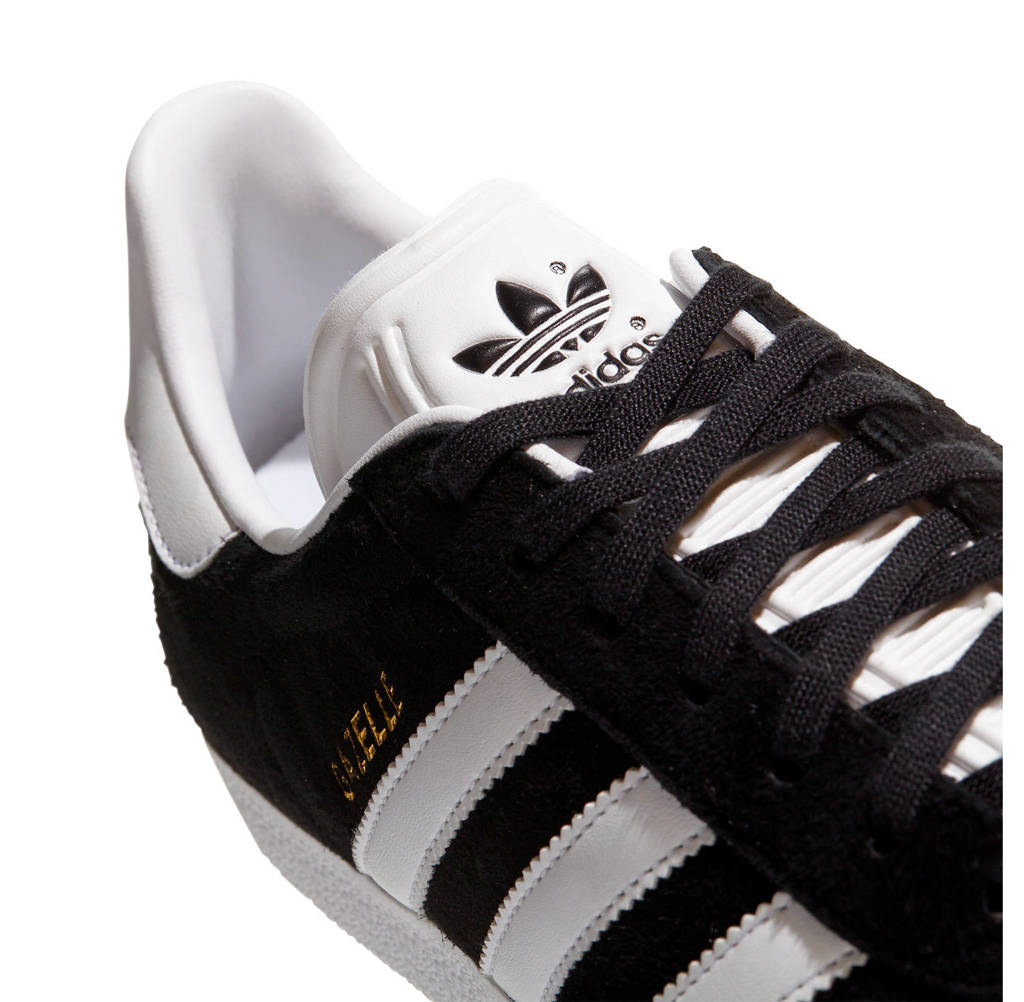 rijstwijn zakdoek Eerlijkheid adidas Originals Gazelle sneakers zwart | wehkamp