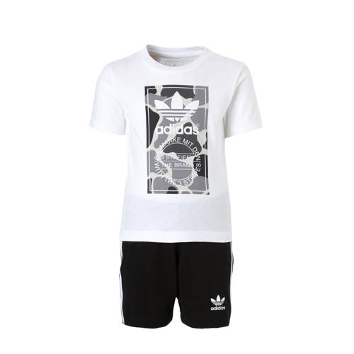 Adidas Originals T Shirt Korte Broek adidas kopen in de aanbieding Adidas Originals T Shirt Korte Broek adidas kopen in de aanbieding