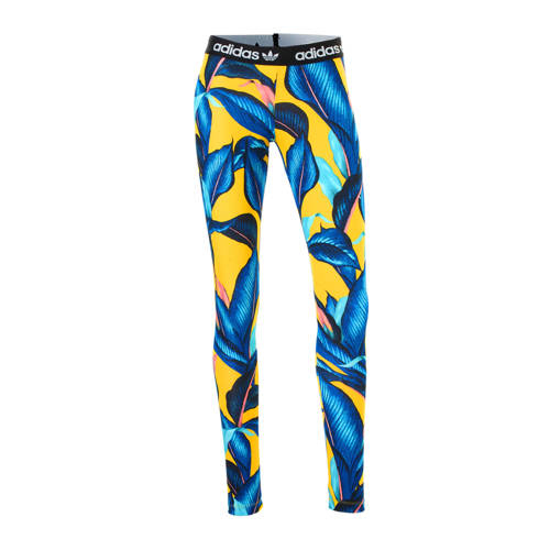 Adidas Originals Legging Blauw adidas kopen in de aanbieding