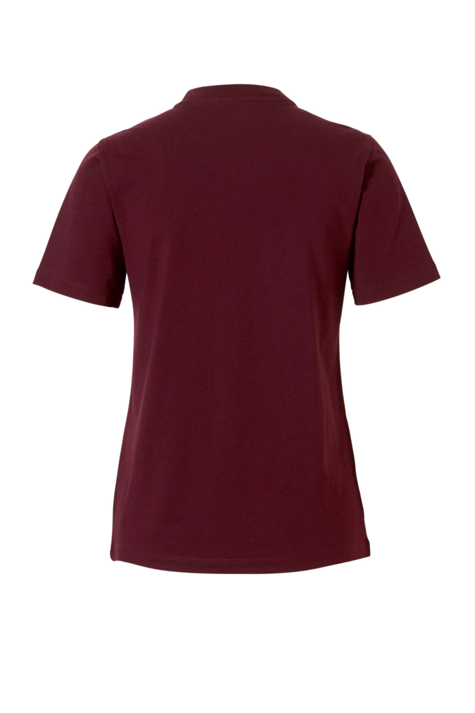 T-shirt bordeauxrood T-shirt bordeauxrood