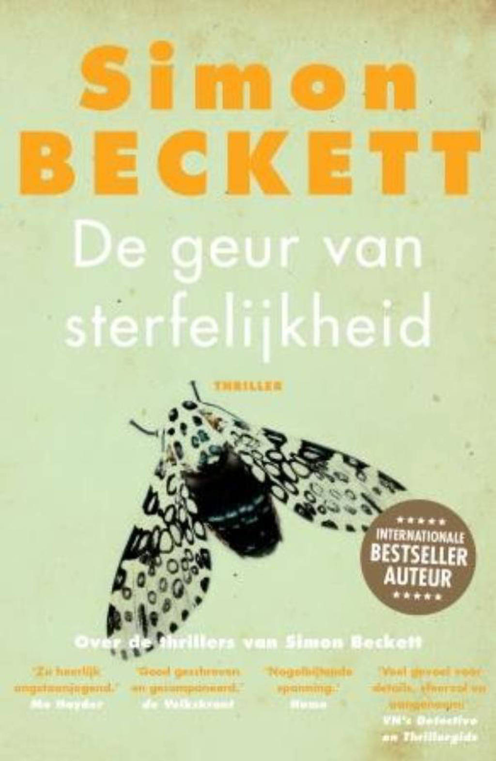 De geur van sterfelijkheid - 5 ex. - Simon Beckett