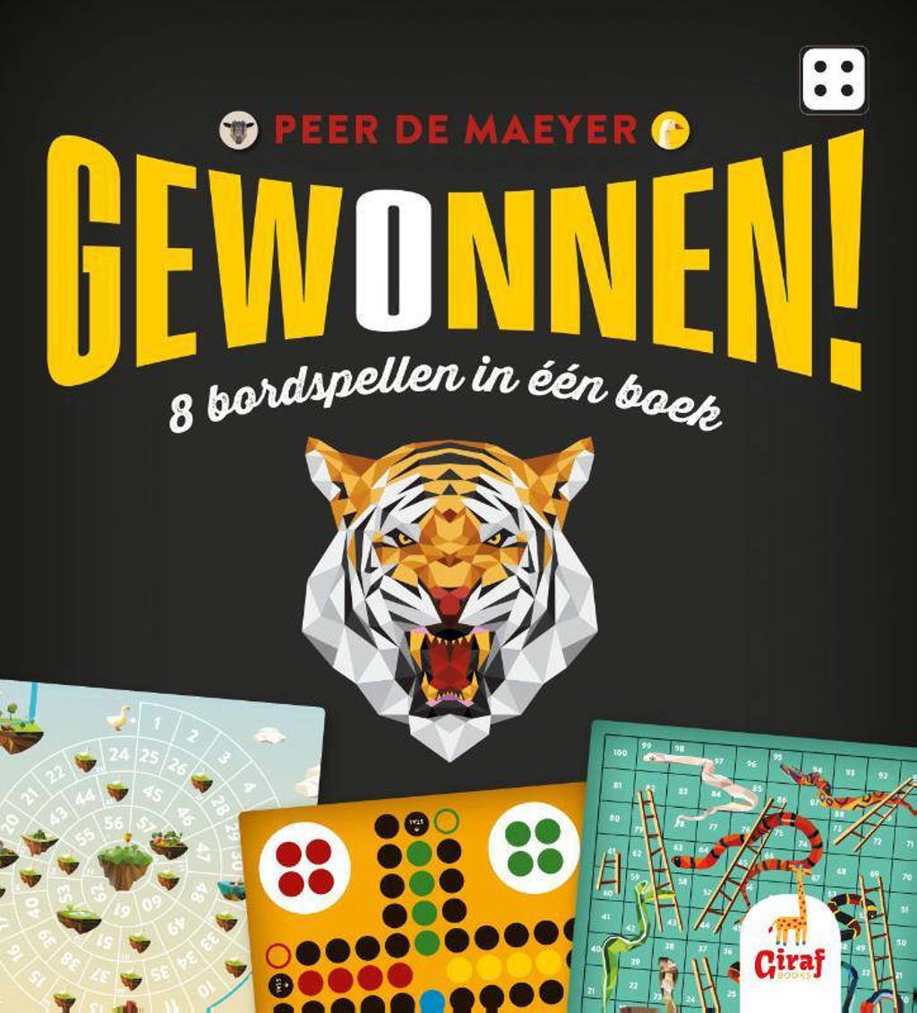 Gewonnen! 8 Bordspellen in één boek - Peer De Maeyer