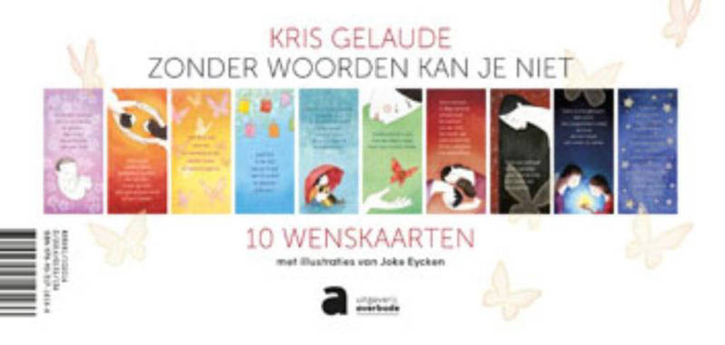 Zonder woorden kan je niet - 10 wenskaarten - Kris Gelaude