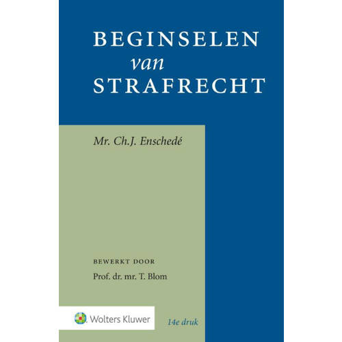 Beginselen Van Strafrecht Ch J Enschede huismerk kopen in de aanbieding Beginselen Van Strafrecht Ch J Enschede huismerk kopen in de aanbieding