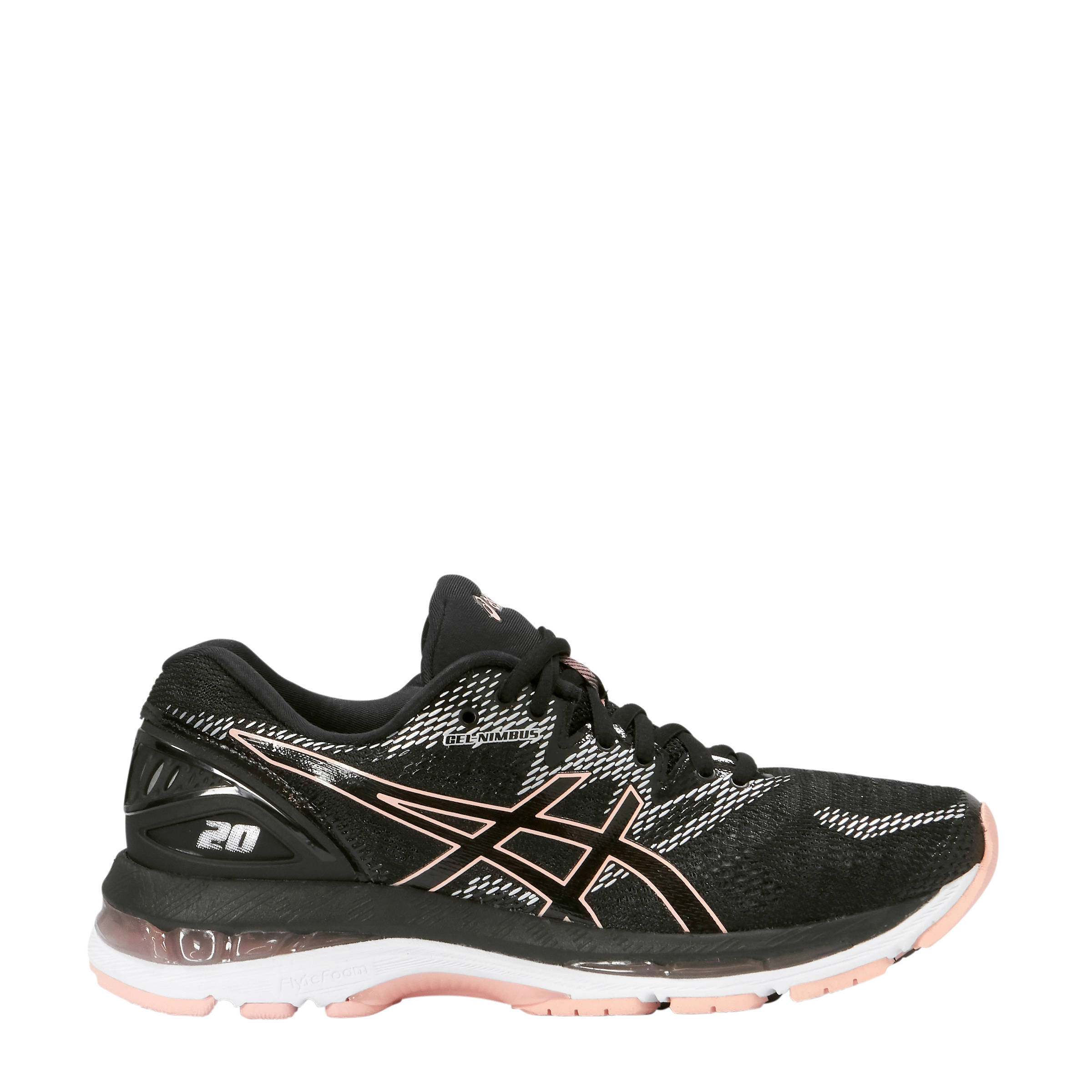 asics nimbus 20 dames zwart asics nimbus 20 dames zwart