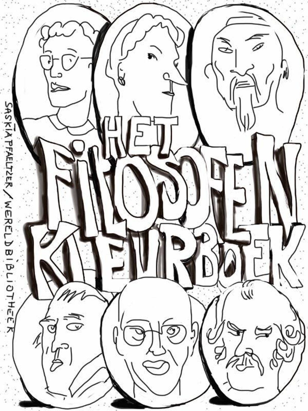 Het filosofenkleurboek - Saskia Pfaeltzer