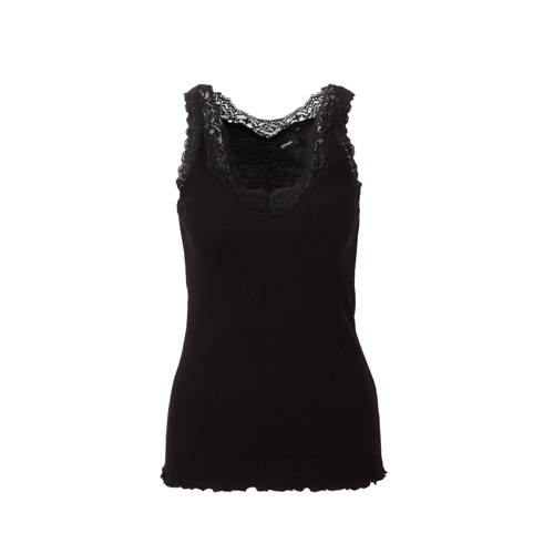 Whkmps Own Katoenen Rib Gebreid Singlet Met Kant whkmps own kopen in de aanbieding Whkmps Own Katoenen Rib Gebreid Singlet Met Kant whkmps own kopen in de aanbieding